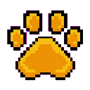 A pixel pet companion